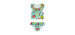 Printed two-piece swimsuit - Big Girls