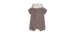 Organic cotton hooded playsuit - Baby Boy