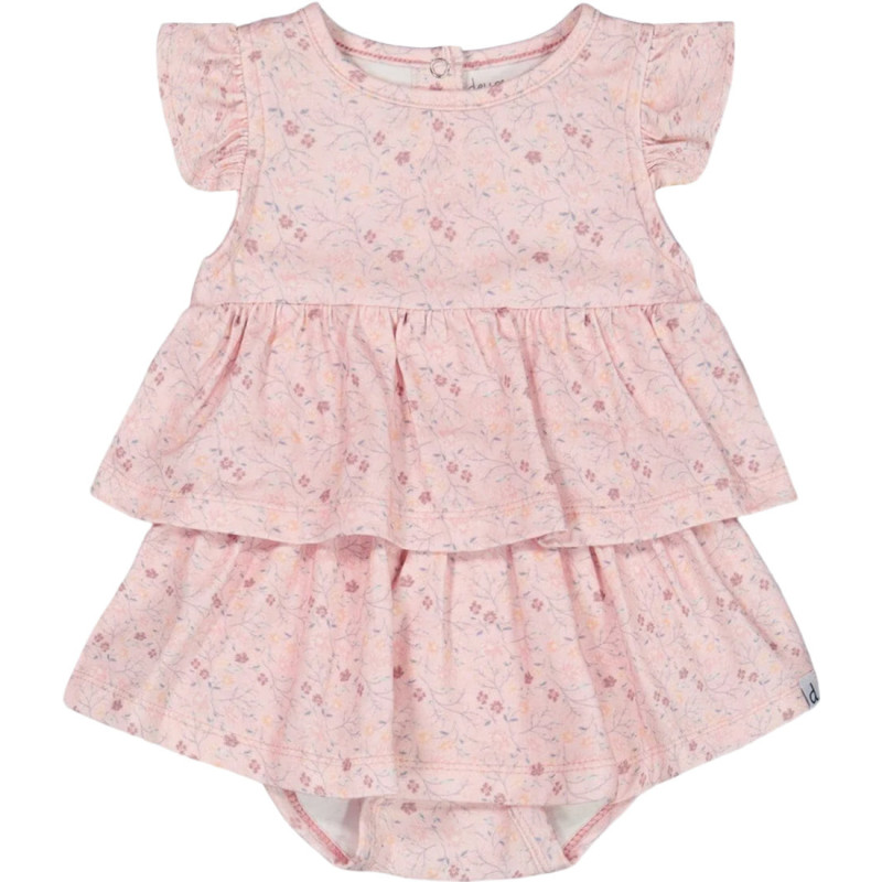 Organic cotton playsuit - Baby Girl