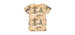 T-shirt with organic cotton print - Little Boy