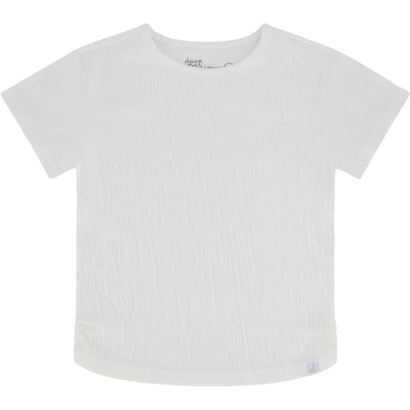 Crinkled jersey T-shirt - Little Girl