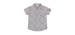 Short-sleeved chambray shirt with print - Little Boy