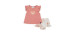 Organic cotton top and bloomer set - Baby Girl