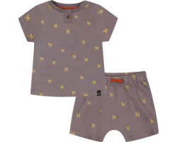 Organic cotton top and shorts set - Baby Boy