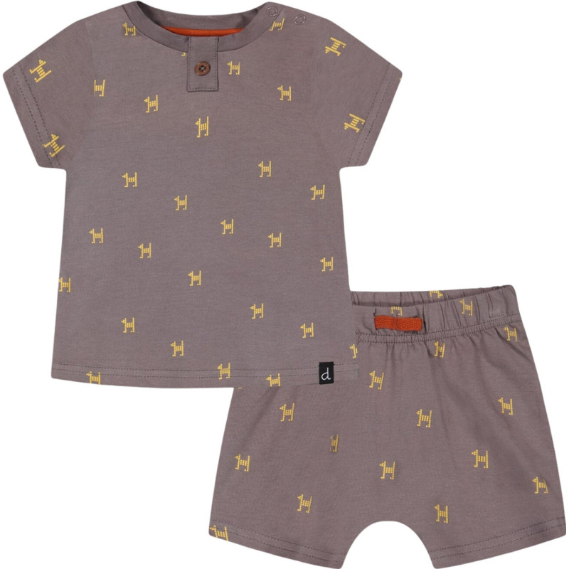 Organic cotton top and shorts set - Baby Boy