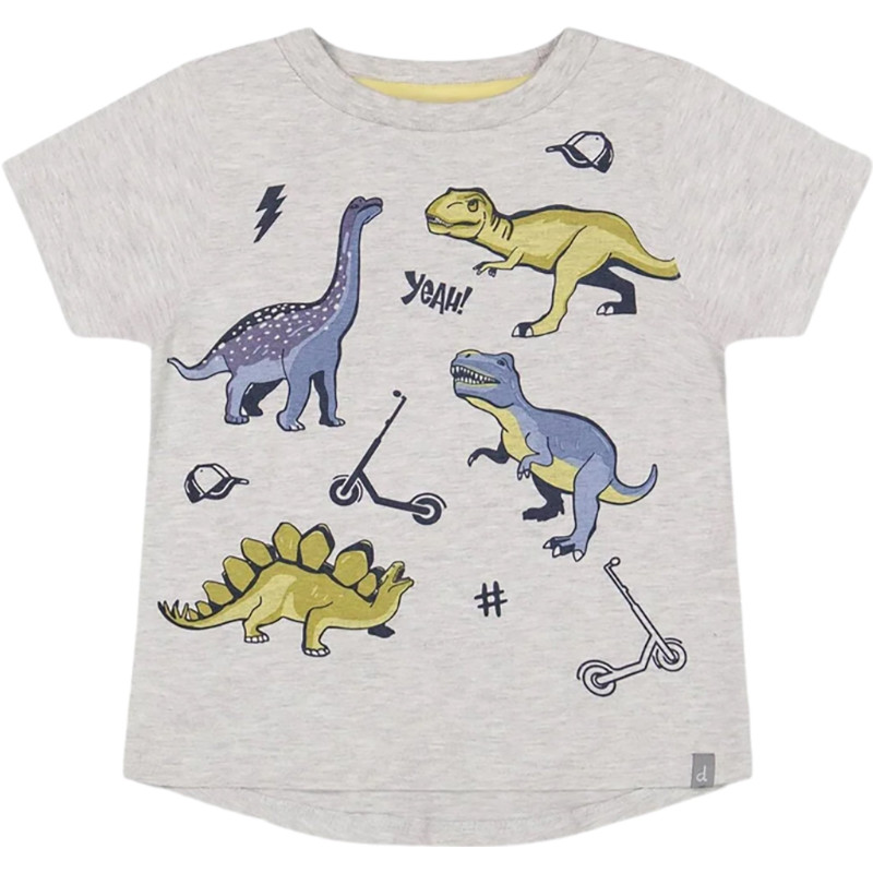 T-shirt with organic cotton print - Baby Boy