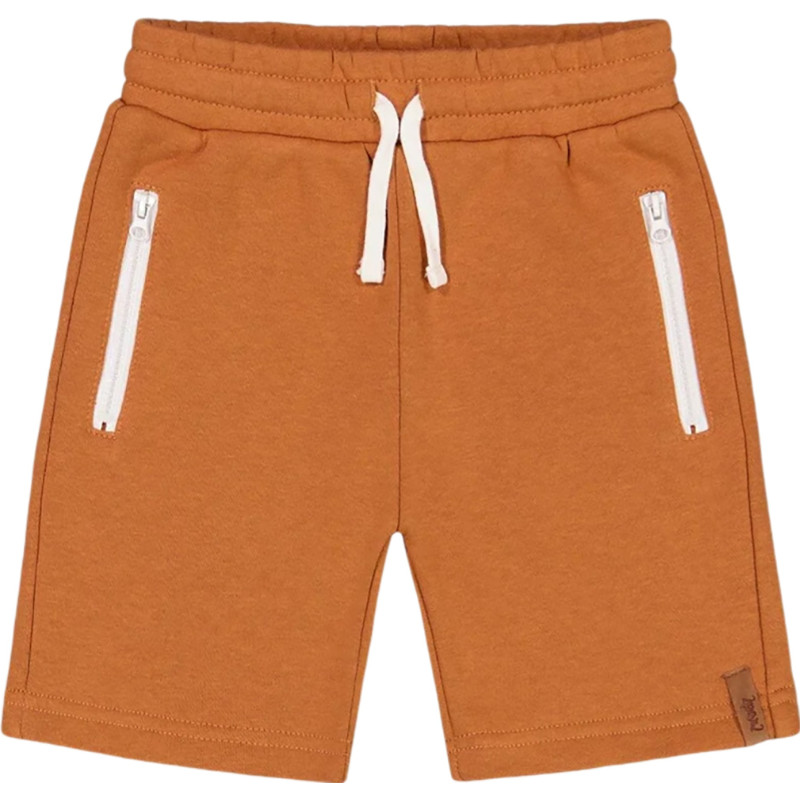 Shorts with zippered pockets in French cotton - Little Boy