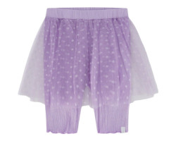 Cycling shorts with tulle...