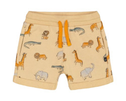 Printed French cotton shorts - Baby Boy