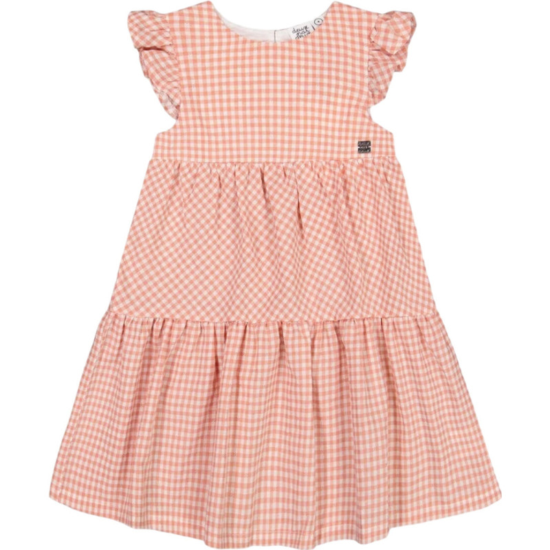 Peasant dress with ruffled sleeves - Little Girl