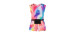 French cotton rainbow heart print playsuit - Little Girl
