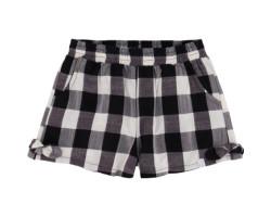Shorts with black and white...
