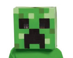 Minecraft -  masque de creeper (enfant)