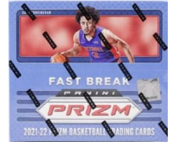 2021-22 basketball -  panini prizm fast break edition box