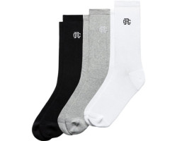 Mid-calf socks pack of 3