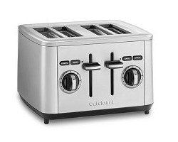 Cuisinart Grille-Pain 4 Tranches CPT-14C Cuisinart - INOX