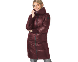 Clarice long down jacket -...