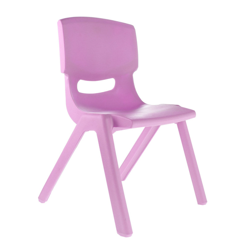Plastic chair for children - Mauve