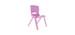 Plastic chair for children - Mauve