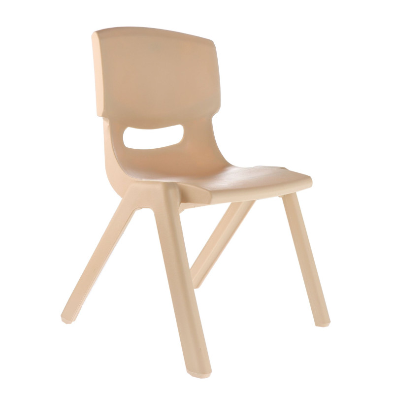 Plastic chair for children - Beige