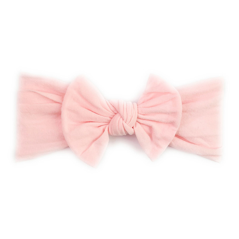 Nylon Loop Headband - Pink