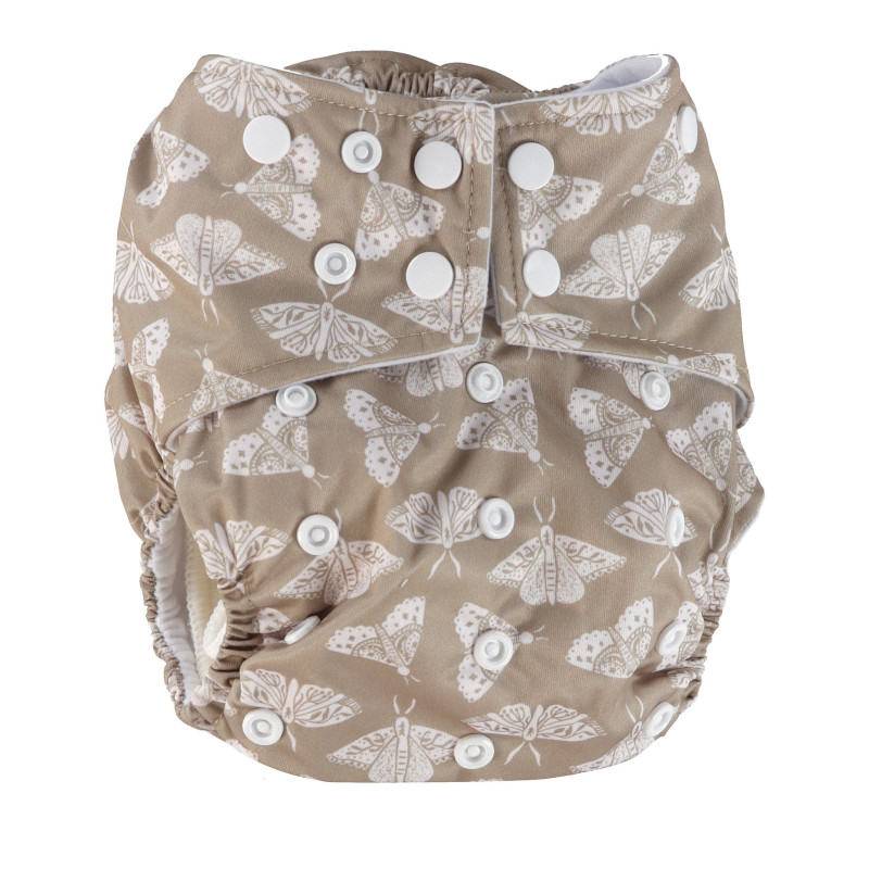 Washable Diaper 10-35lb - Butterflies