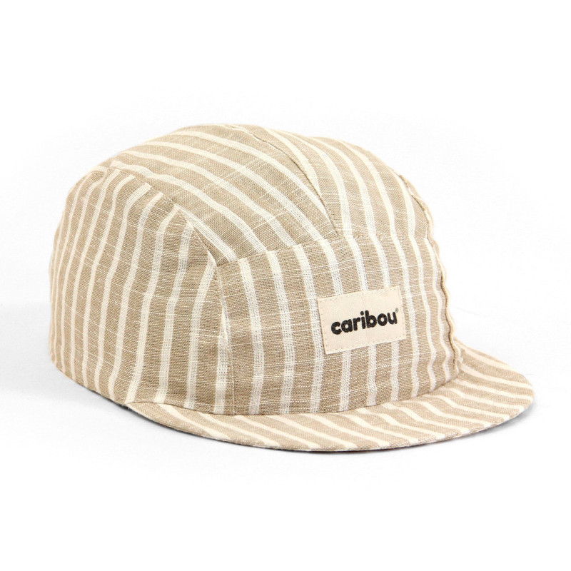 Caribou Casquette Rayée Naturel 2-12ans