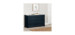 Double chest of drawers 6 drawers - Hazen Navy Blue