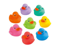 Colorful Bath Ducks (8)
