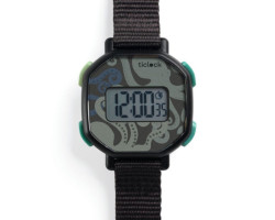 Digital Watch - Black Octopus