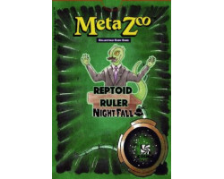 Metazoo -  theme deck - reptoid ruler (anglais) -  nightfall 1st edition