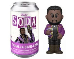 Marvel -  figurine soda en vinyle de t'challa star-lord (10 cm) -  funko soda
