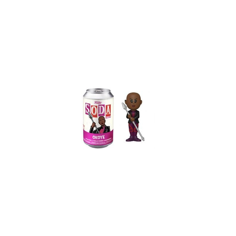 Marvel -  figurine soda en vinyle de okoye (10 cm) -  funko soda