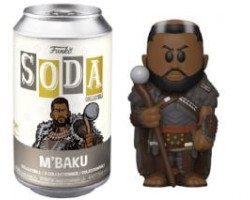 Marvel -  figurine soda en vinyle de m'baku (10 cm) -  funko soda