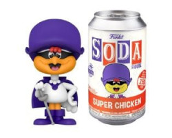 Super chicken -  figurine soda en vinyle de super chicken (10 cm) -  funko soda