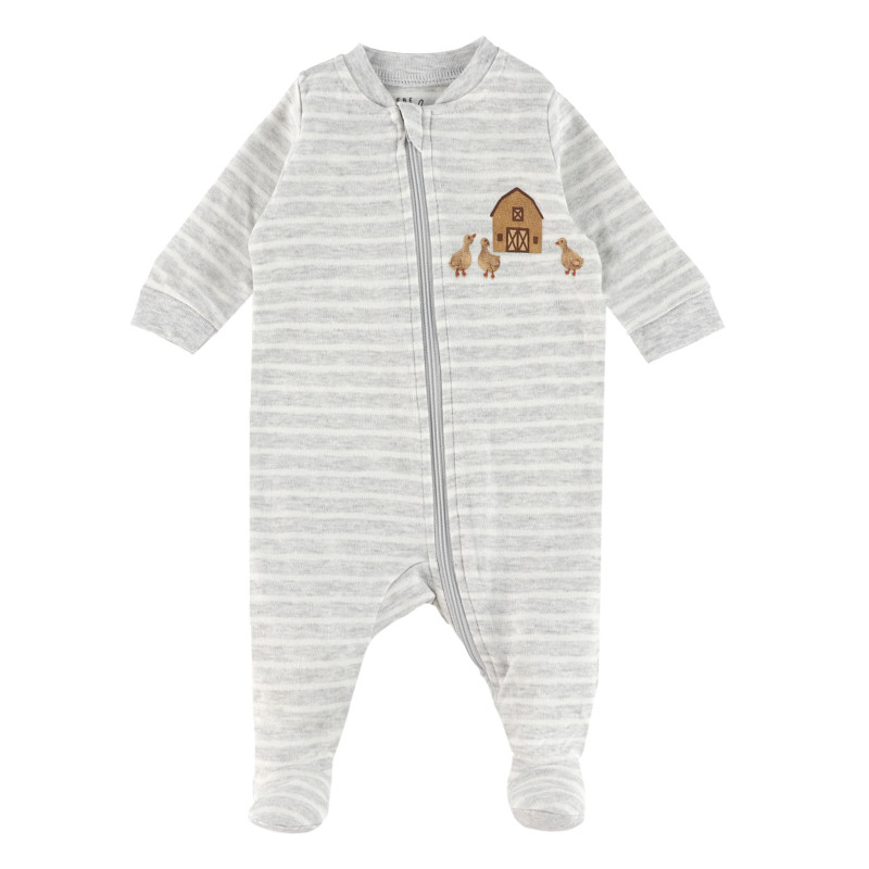 Firm Striped Pajamas 0-30 months