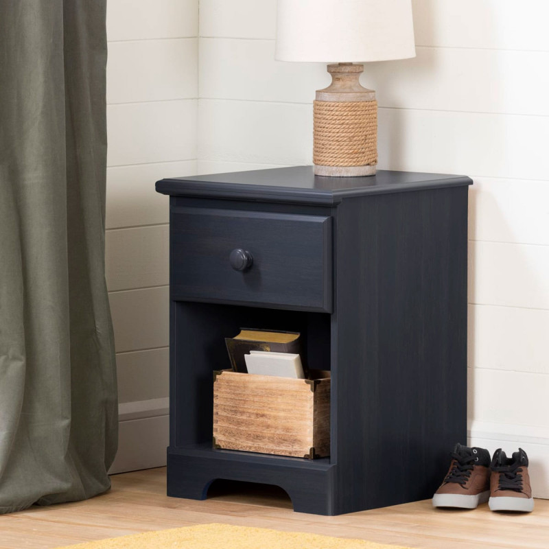 Summer Breeze Nightstand - Blueberry