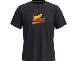 Smartwool T-shirt à manches courtes graphique Nightfall In The Forest - Unisexe