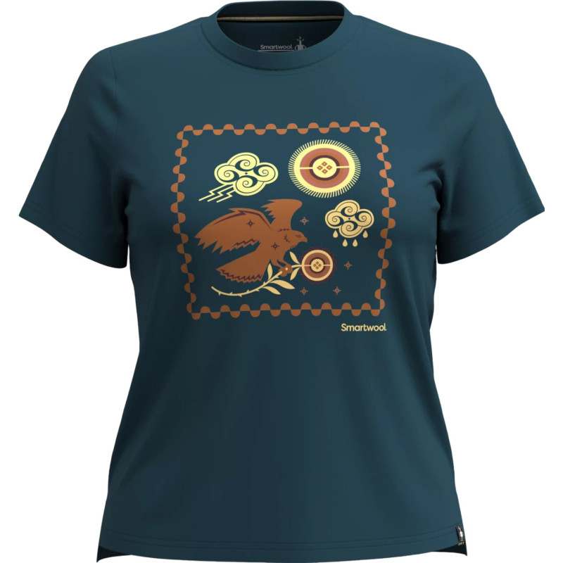 Smartwool T-shirt à manches courtes graphique Guardian Of The Skies - Femme