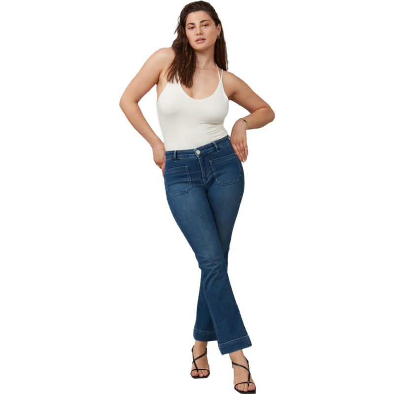 Gene Mid-Rise Bootcut Jeans - Women's