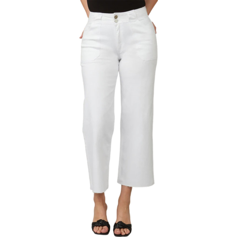 Colette High-Rise Wide Leg Jeans - Women's