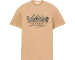 Timberland T-shirt flammé à manches courtes avec logo de montagne - Homme