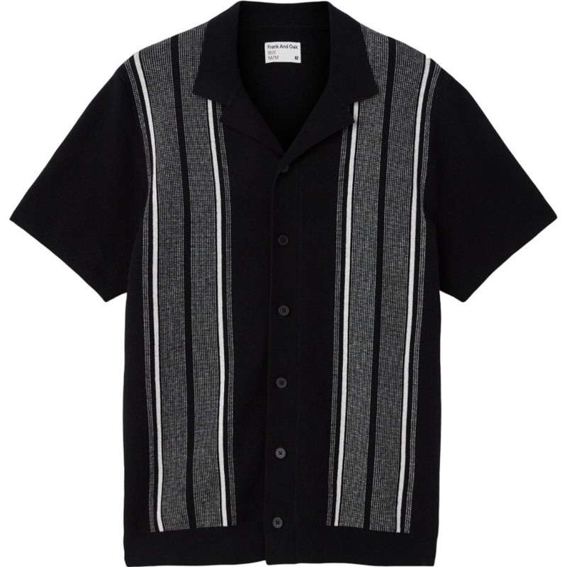 Short-sleeved striped shirt - Men