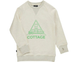 Cottage Crew-Neck Fleece Sweater - Kids