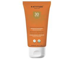 Attitude / 150g Crème solaire minérale hypoallergénique FPS 30 - Fleur d'oranger