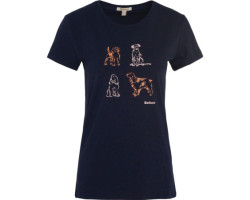 Barbour T-shirt Bowland - Femme
