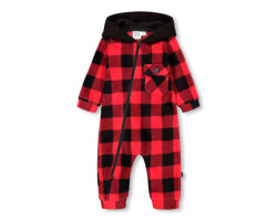 Christmas Check Jumpsuit 12-24 months