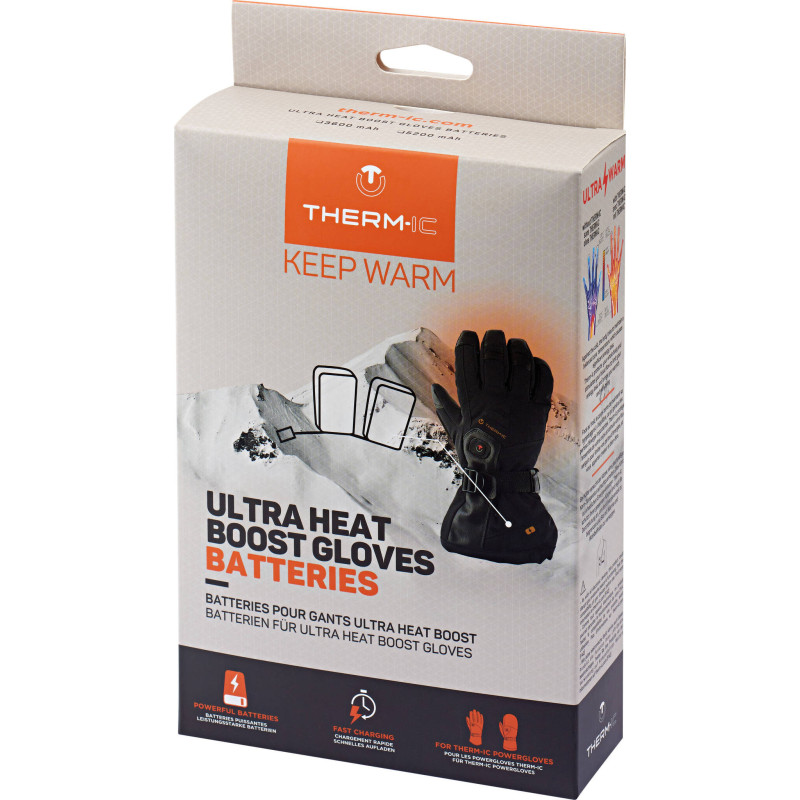 Ultra heated glove kit and 3600mAh battery