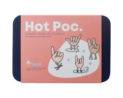 Hot Poc Étui avec chauffe-mains réutilisable Hot Poc - 4 réguliers