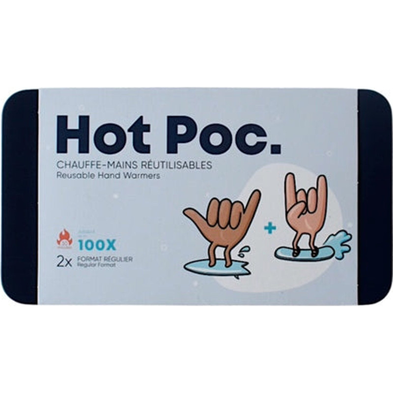 Hot Poc Étui avec Chauffe-mains réutilisables Hot Poc – 2 réguliers